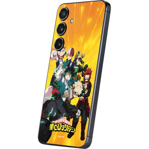 My Hero Academia Deku and Baku Team Season 6 Galaxy S24 Skin