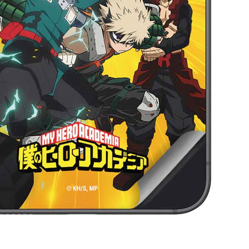My Hero Academia Deku and Baku Team Season 6 Galaxy S24 Skin