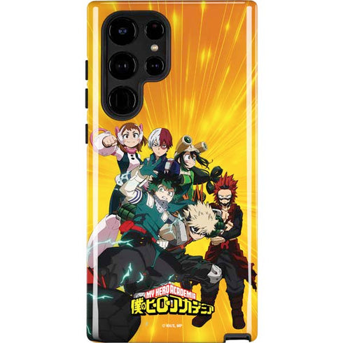 My Hero Academia Deku and Baku Team Season 6 Galaxy Cases
