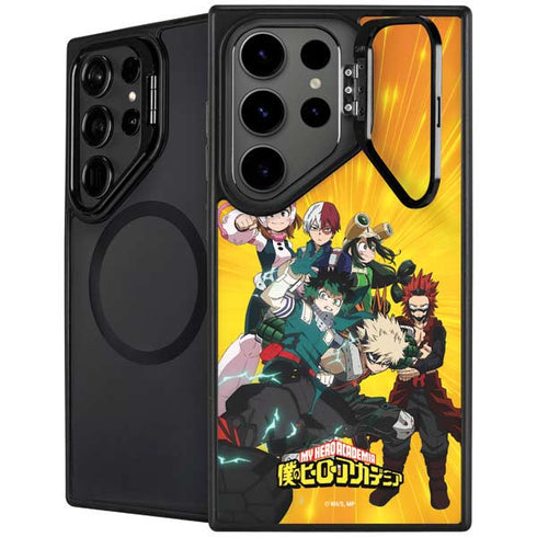 My Hero Academia Deku and Baku Team Season 6 Galaxy Cases