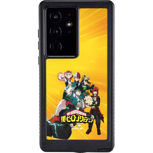 My Hero Academia Deku and Baku Team Season 6 Galaxy S24 Ultra Waterproof Case