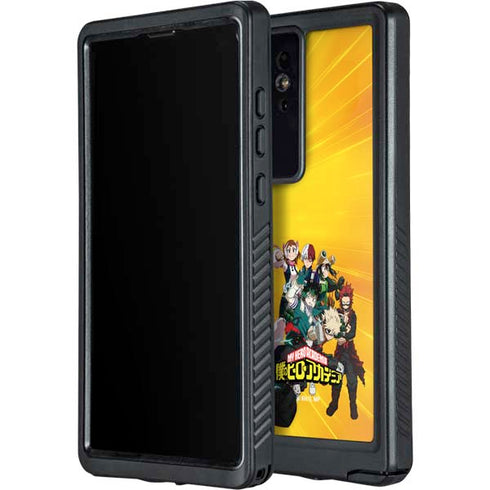 My Hero Academia Deku and Baku Team Season 6 Galaxy S24 Ultra Waterproof Case