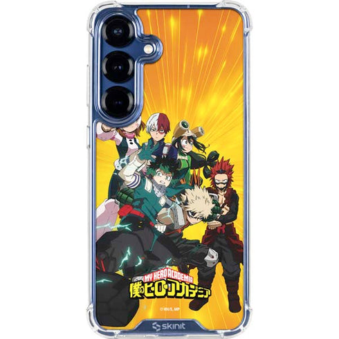 My Hero Academia Deku and Baku Team Season 6 Galaxy S25 Clear Case