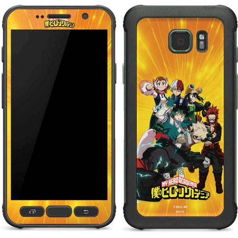 My Hero Academia Deku and Baku Team Season 6 Galaxy S7 Active Skin
