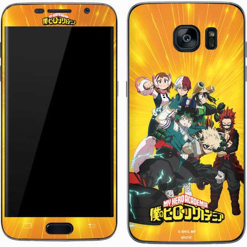 My Hero Academia Deku and Baku Team Season 6 Galaxy S7 Skin