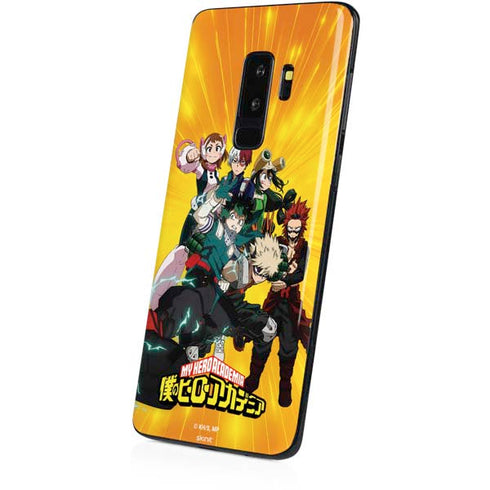My Hero Academia Deku and Baku Team Season 6 Galaxy S9 Plus Skin