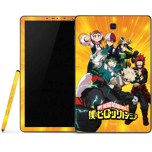 My Hero Academia Deku and Baku Team Season 6 Samsung Galaxy Tab Skin