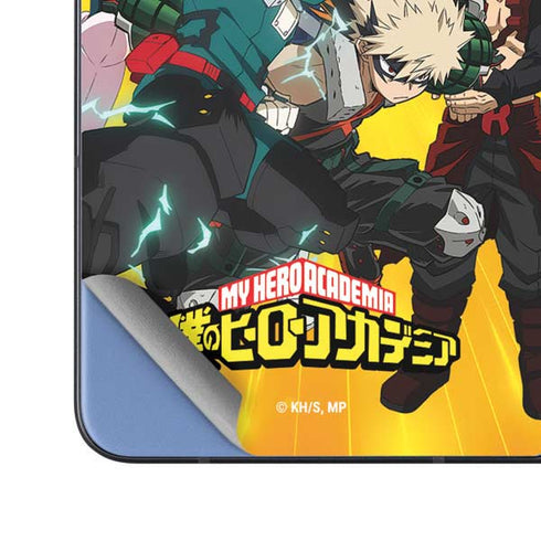 My Hero Academia Deku and Baku Team Season 6 Galaxy Z Fold5 5G Skin