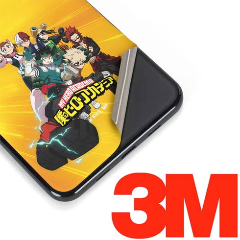 My Hero Academia Deku and Baku Team Season 6 Google Pixel 3a Skin