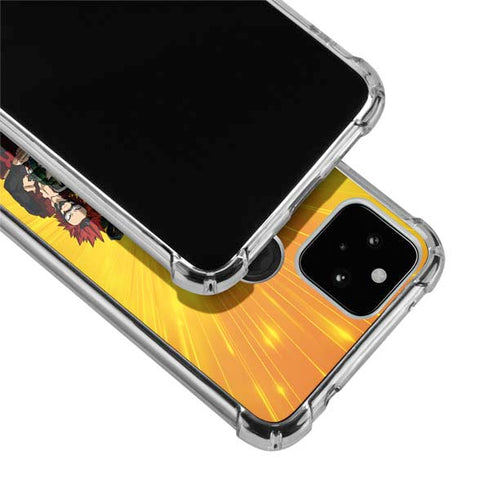 My Hero Academia Deku and Baku Team Season 6 Google Pixel 5 Clear Case