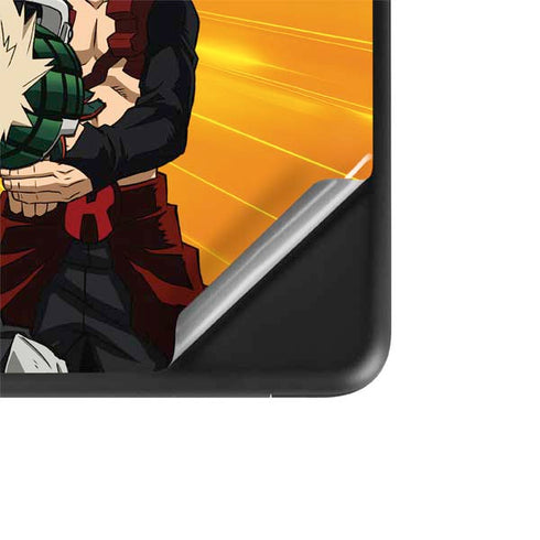 My Hero Academia Deku and Baku Team Season 6 Google Pixelbook Go Skin