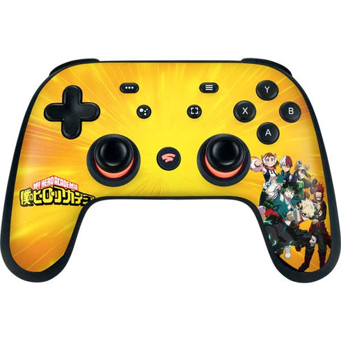 My Hero Academia Deku and Baku Team Season 6 Google Stadia Controller Skin