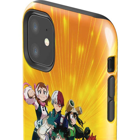 My Hero Academia Deku and Baku Team Season 6 iPhone 11 Impact Case