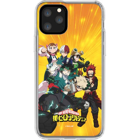 My Hero Academia Deku and Baku Team Season 6 iPhone 11 Pro Clear Case