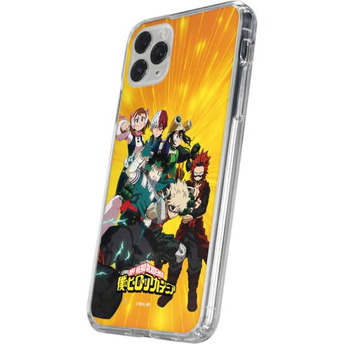 My Hero Academia Deku and Baku Team Season 6 iPhone 11 Pro Clear Case