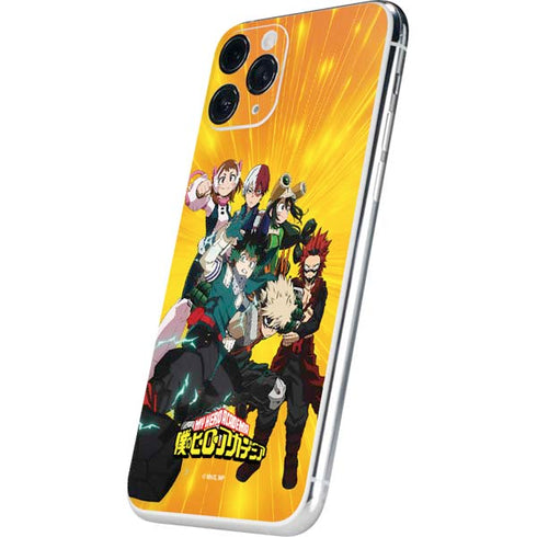 My Hero Academia Deku and Baku Team Season 6 iPhone 11 Pro Skin