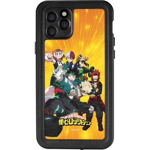 My Hero Academia Deku and Baku Team Season 6 iPhone 11 Pro Waterproof Case