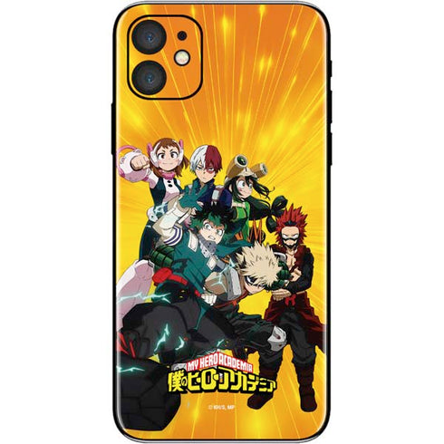 My Hero Academia Deku and Baku Team Season 6 iPhone 11 Skin
