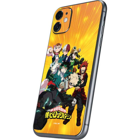 My Hero Academia Deku and Baku Team Season 6 iPhone 11 Skin