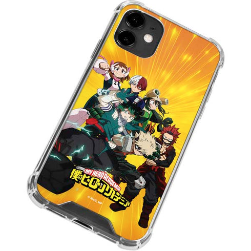 My Hero Academia Deku and Baku Team Season 6 iPhone 12 Clear Case