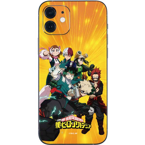 My Hero Academia Deku and Baku Team Season 6 iPhone 12 Mini Skin
