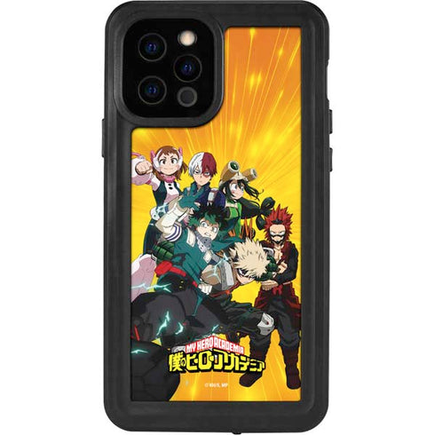 My Hero Academia Deku and Baku Team Season 6 iPhone 12 Pro Waterproof Case