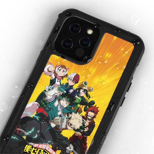 My Hero Academia Deku and Baku Team Season 6 iPhone 12 Pro Waterproof Case