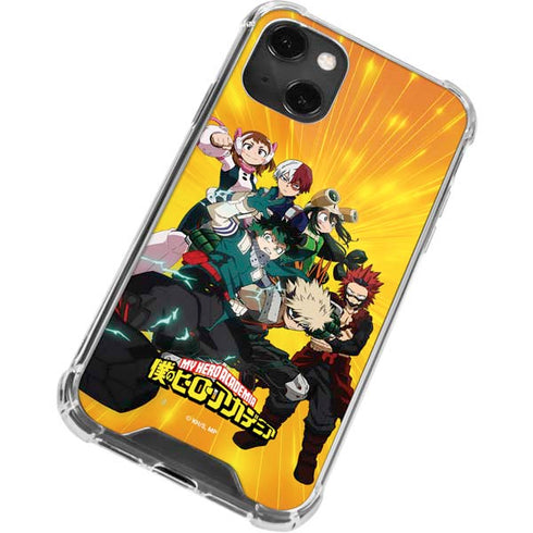 My Hero Academia Deku and Baku Team Season 6 iPhone 13 Mini Clear Case
