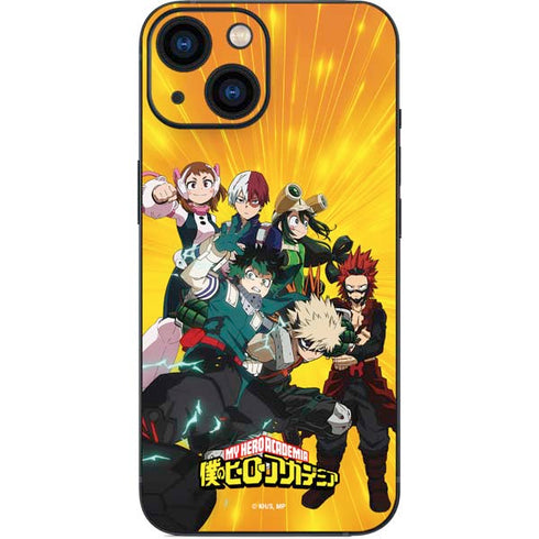 My Hero Academia Deku and Baku Team Season 6 iPhone 13 Mini Skin