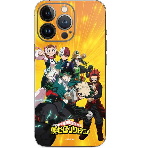 My Hero Academia Deku and Baku Team Season 6 iPhone 13 Pro Skin