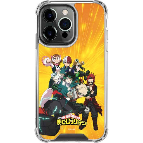 My Hero Academia Deku and Baku Team Season 6 iPhone 14 Pro Clear Case