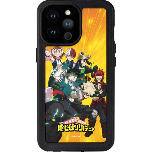 My Hero Academia Deku and Baku Team Season 6 iPhone 14 Pro Max Waterproof Case
