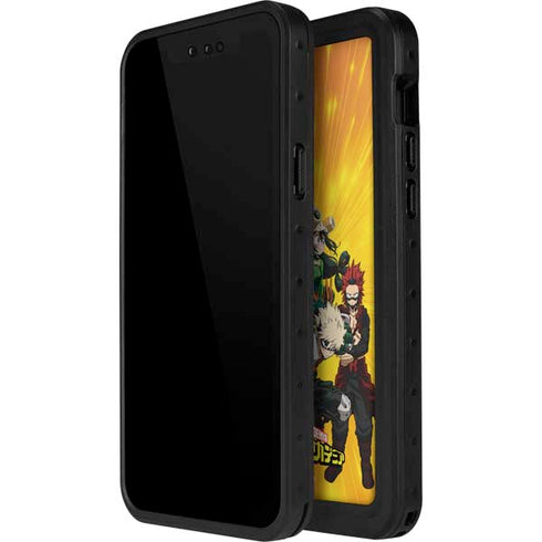 My Hero Academia Deku and Baku Team Season 6 iPhone 14 Pro Waterproof Case