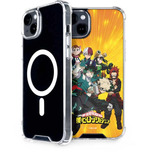 My Hero Academia Deku and Baku Team Season 6 iPhone 15 Plus MagSafe Case