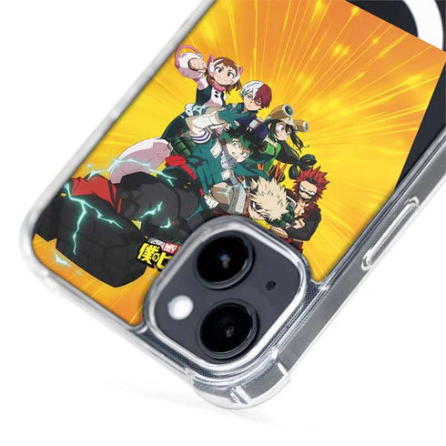 My Hero Academia Deku and Baku Team Season 6 iPhone 15 Plus MagSafe Case