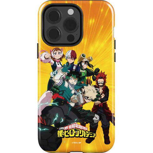 My Hero Academia Deku and Baku Team Season 6 iPhone 15 Pro Impact Case