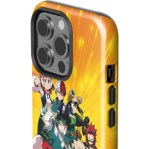 My Hero Academia Deku and Baku Team Season 6 iPhone 15 Pro Impact Case