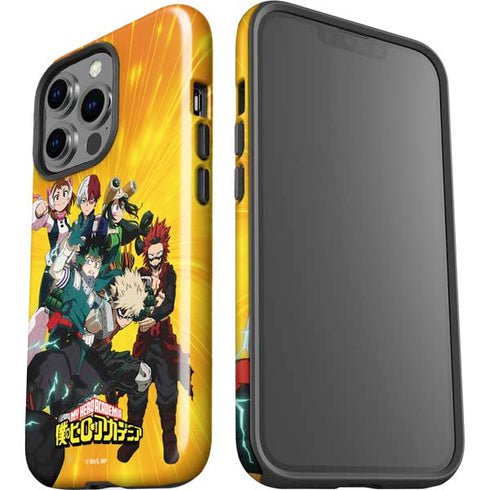My Hero Academia Deku and Baku Team Season 6 iPhone 15 Pro Impact Case