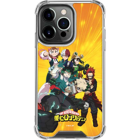 My Hero Academia Deku and Baku Team Season 6 iPhone 15 Pro Max Clear Case