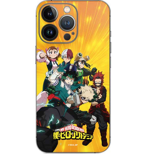 My Hero Academia Deku and Baku Team Season 6 iPhone 15 Pro Skin