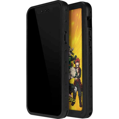 My Hero Academia Deku and Baku Team Season 6 iPhone 15 Pro Waterproof Case