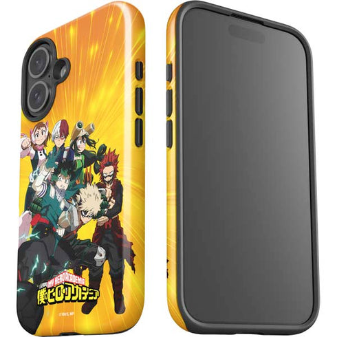 My Hero Academia Deku and Baku Team Season 6 iPhone 16 Impact Case