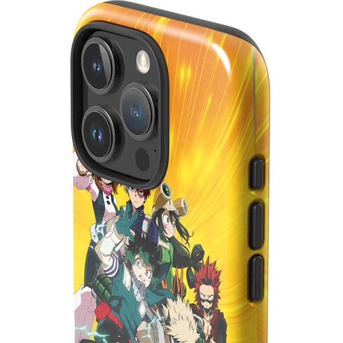 My Hero Academia Deku and Baku Team Season 6 iPhone 16 Pro Impact Case