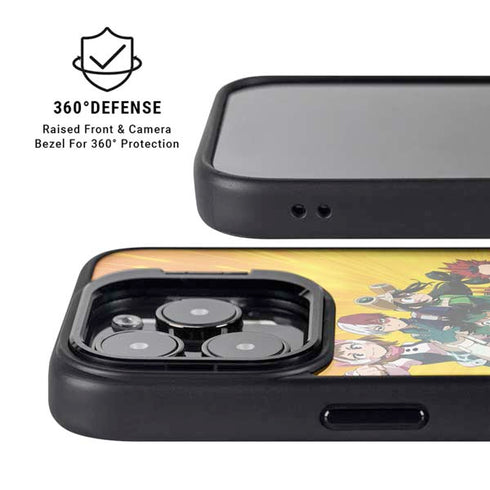 My Hero Academia Deku and Baku Team Season 6 iPhone 16 Pro Kickstand Case
