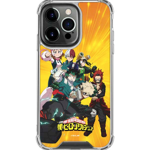 My Hero Academia Deku and Baku Team Season 6 iPhone 16 Pro Max Clear Case