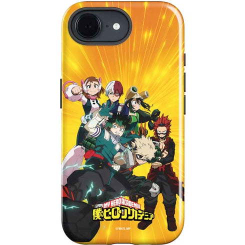 My Hero Academia Deku and Baku Team Season 6 iPhone 16e Impact Case