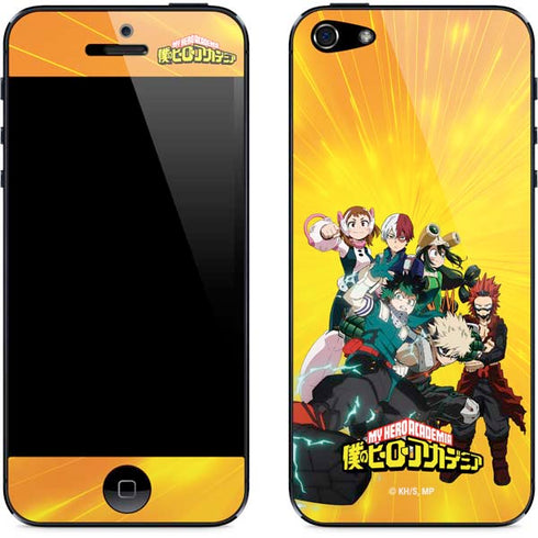 My Hero Academia Deku and Baku Team Season 6 iPhone 5/5s/5SE Skin