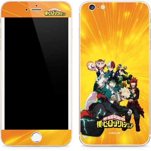 My Hero Academia Deku and Baku Team Season 6 iPhone 6/6s Plus Skin
