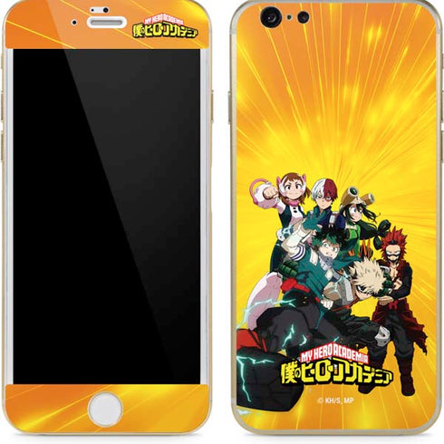 My Hero Academia Deku and Baku Team Season 6 iPhone 6/6s Skin