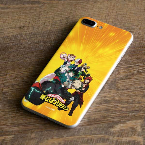 My Hero Academia Deku and Baku Team Season 6 iPhone 8 Plus Skin